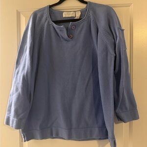 Liz Claiborne Periwinkle Blue Women's Sweater